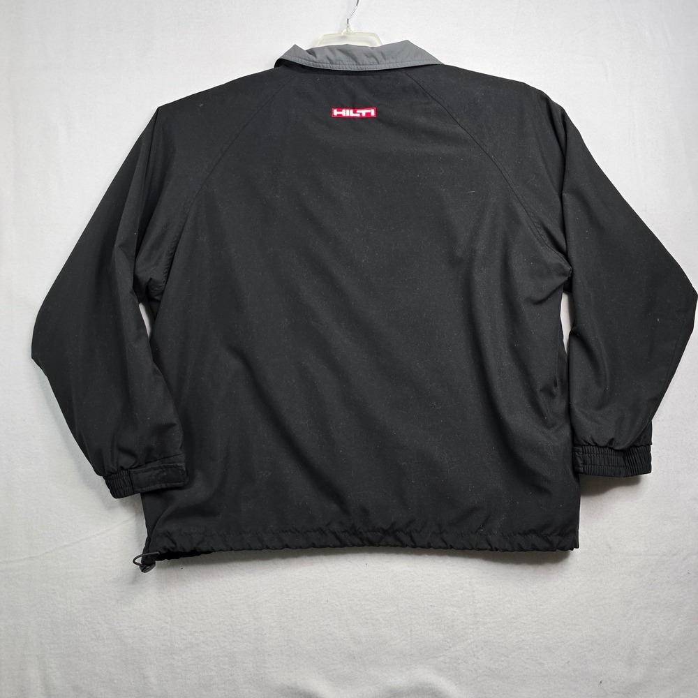 HILTI North End Men's Black Work Jacket Size XXL softshell Weather Gear - Picture 3 of 16